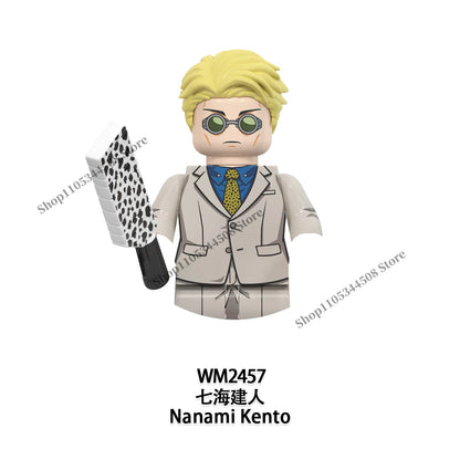 Jujutsu Kaisen MINI Puzzle Brick toys Makora Gojo Satoru Rogo Ryomen Sukuna Kugisaki Nobara Building Blocks Collection Gift
