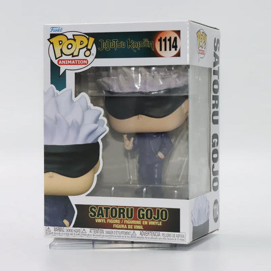 Funko Pop Original Jujutsu Kaisen Gojo Satoru Action Figure Toy Anime Figureine Statue Doll Vinyl Figure Toy Model Gift for Kids