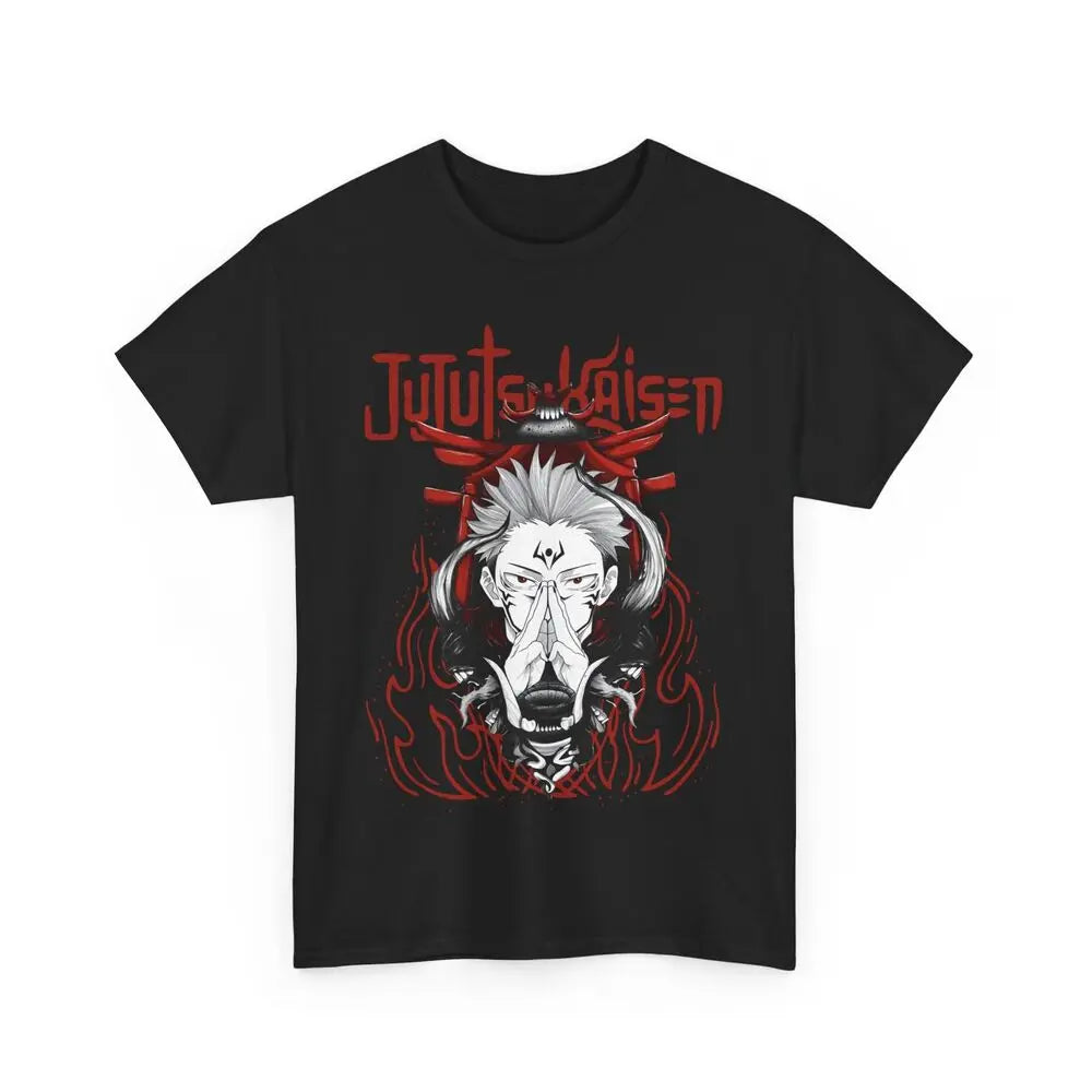 Jujutsu Kaisen T-shirt, Inspired Anime Ryomen Sukuna T-shirt Black- Anime Gift - Jujutsu Kaisen Merch - Free Shipping Buy Now