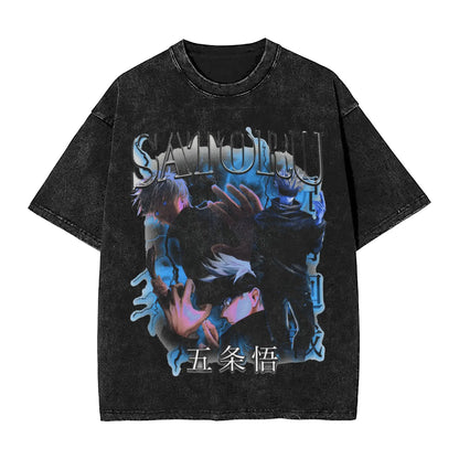 Summer Jujutsu Kaisen Choso girl dinner anime  Washed T Shirt Merch Oversize T-Shirts  for Men Women Tee - Jujutsu Kaisen Merch - Free Shipping Buy Now