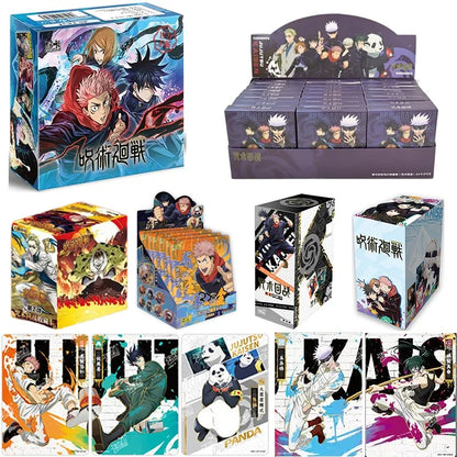 Genuine Jujutsu Kaisen Collectible Cards Featuring Satoru Gojo Upgraded Thickened Version Anime Peripheral Collection Card Gifts