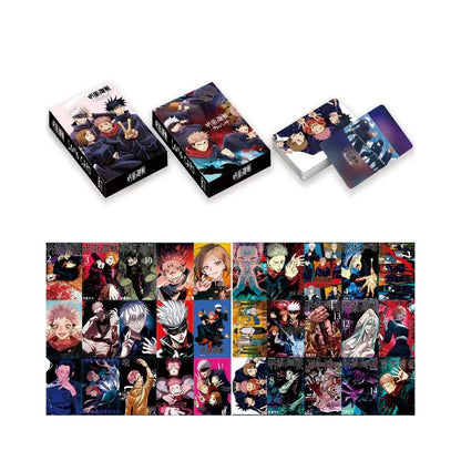 30 Pcs Commemorative Card Gojou Satoru Inumaki Toge Anime Cosplay Animation LOMO Card High-Definition Cards