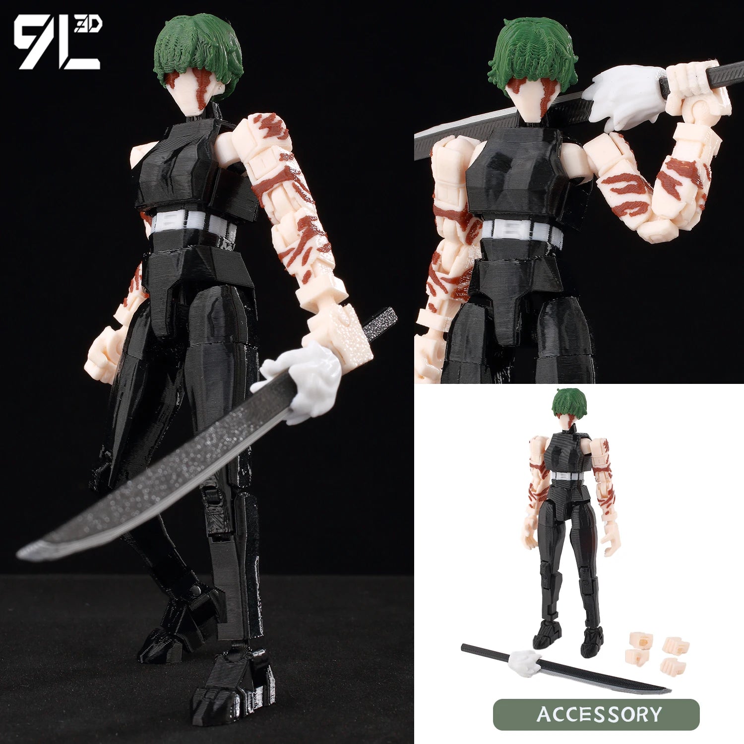 9L3D Printed Anime Jujutsu Kaisen Sukuna Yuji Yuta Satoru Gojo Lucky Dummy 13 Movable Shapeshift Action Figures Mannequin Toys - Jujutsu Kaisen Merch - Free Shipping Buy Now