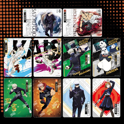 KAYOU Genuine Jujutsu Kaisen Card College Articles Warlock Collection Card Itadori Yuji Gojo Satoru BP Card Peripheral Toy Gift