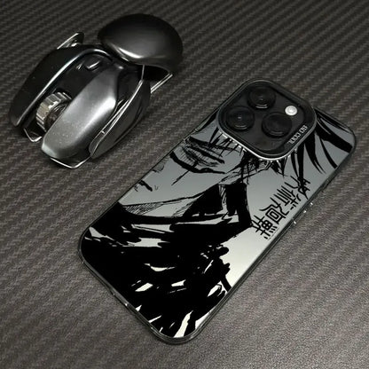 Coque antichoc Jujutsu Kaisen Choso ART pour Apple iPhone 16e, 16, 14, 15, 13, 11 Pro Max, 15 Plus, 12 Mini, 16e