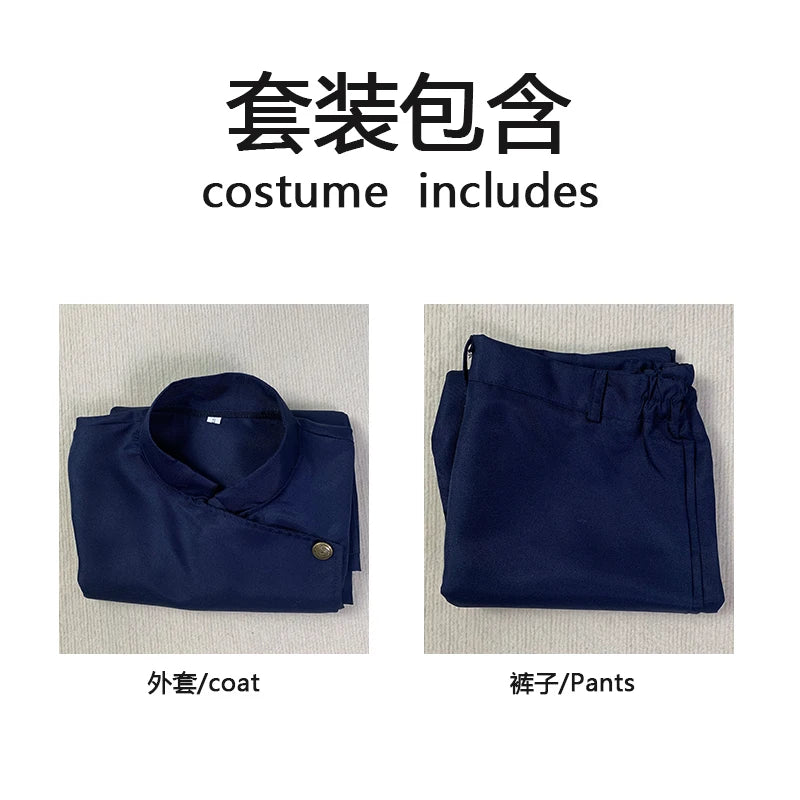 Gojo Satoru Cosplay Costume High School Uniform  Suit Halloween Costume Men Adult Gojo Satoru Full Set - Jujutsu Kaisen Merch - Free Shipping Buy Now
