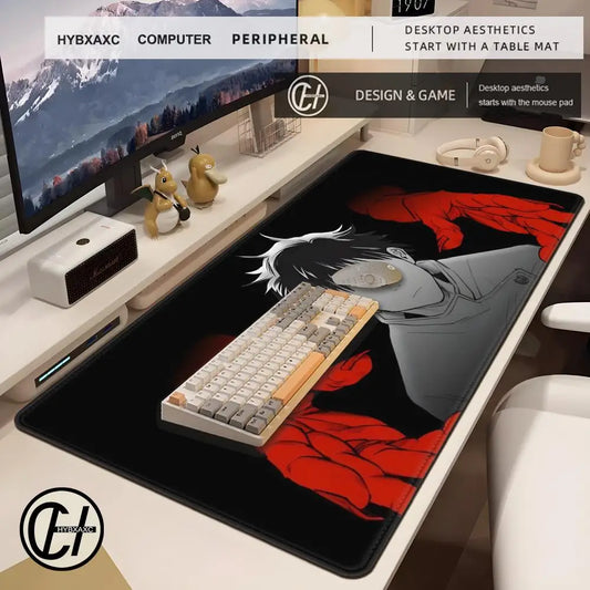 Okkotsu Yuta J-Jujutsu K-Kaisen Mouse Pad Keyboard Mouse stitch Mouse pad,Desk Mats,Gaming Accessories,PC Parts XXL90x40cm