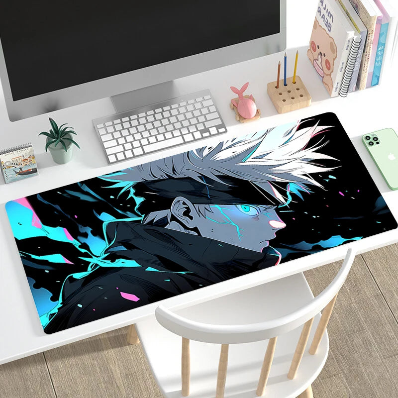 Mouse Pad Gamer Home HD Large Desk Mats Mouse Mat MousePads Jujutsu Kaisen Laptop Anti-slip Gamer Natural Rubber Carpet Mice Pad