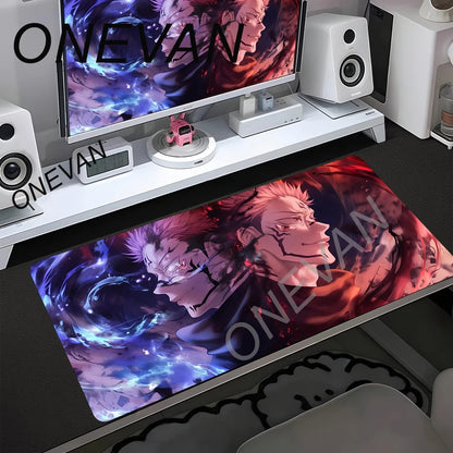 Hot Anime Jujutsu Kaisen Large Mouse Pad Ryomen Sukuna Mousepad Pc Computer Gaming Laptop Accessories Desk Mat Non-slip Carpet