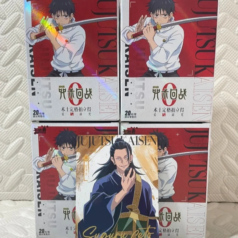 Kayou Genuine Jujutsu Kaisen Serisewarlock Instant Photo Love  And Curse Cards Anime Peripheral Collection Cards Toy Gifts
