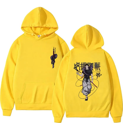 Japanese Anime Family Hoodies Jujutsu Kaisen Fushiguro Toji Graphic Male Fashion Manga Streetwear Men Women  Sweatshirt - Jujutsu Kaisen Merch - Free Shipping Buy Now