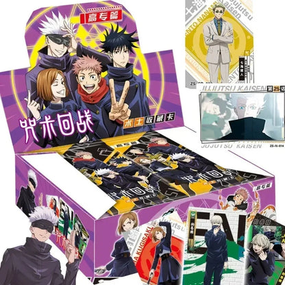 Jujutsu Kaisen Anime Character Collection Deluxe Rare Full Set - Gojo Fushiguro Megumi Itadori Card Game Toy Japanese