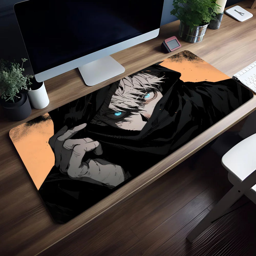 J-Jujutsu K-Kaisen Cool Mouse Pad Non-slip Thickened Large Writing Lockedge Office Student Gaming Cushion MousePad
