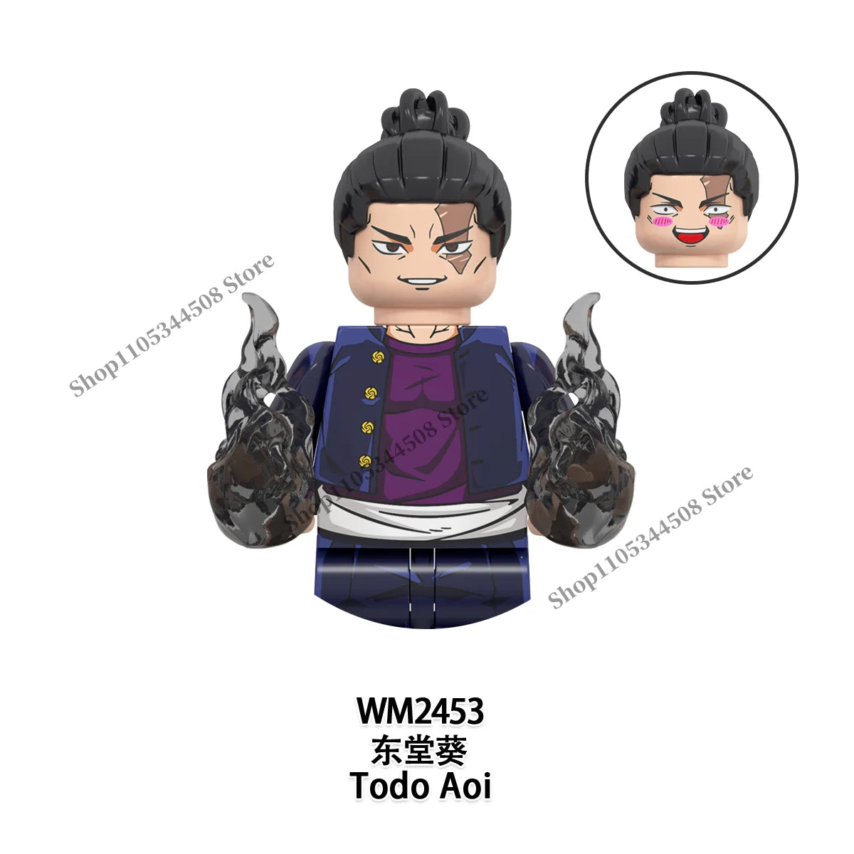 Jujutsu Kaisen MINI Puzzle Brick toys Makora Gojo Satoru Rogo Ryomen Sukuna Kugisaki Nobara Building Blocks Collection Gift