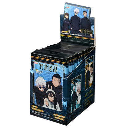 Jujutsu Battle Gojo Shoko Suguru Nobara Classic Anime Collection Card Popular Characters Transparent Card Series Family Toys