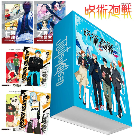 Carte originale Jujutsu Kaisen pour enfants, jeu d'aventure animé Inumaki Toge Fushiguro Megumi, collection limitée, cadeaux pour enfants