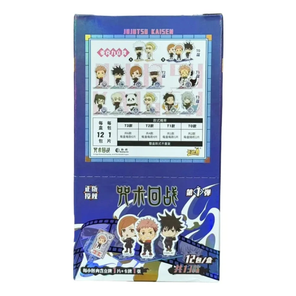 KAYOU Genuine Classic Anime Jujutsu Kaisen Ryomen Sukuna Itadori Yuji Gojo Satoru Character Collection Hobby Card Children Gift