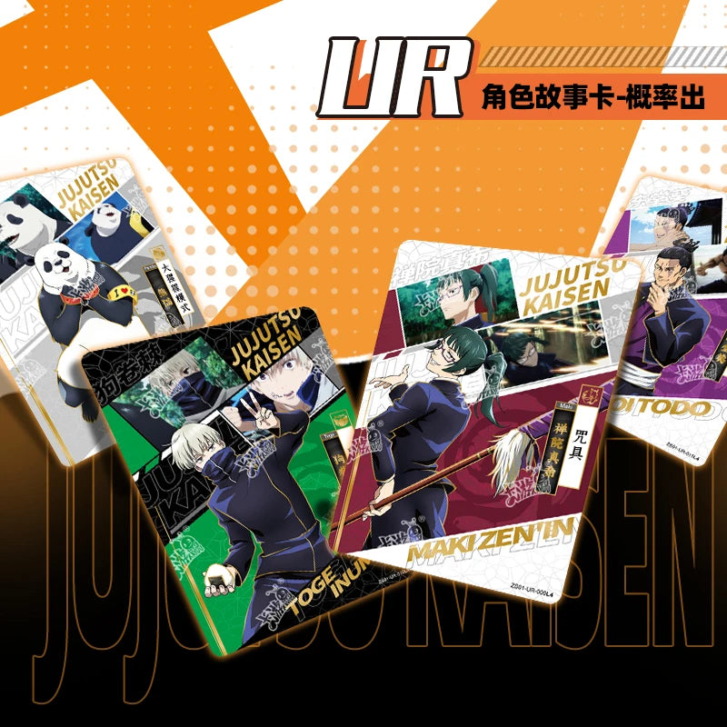 Kayou Jujutsu Kaisen Official Trading Cards Booster Box -Yuji Itadori Satoru Gojo Ryomen Sukuna Collectible Cards with Rare Holo
