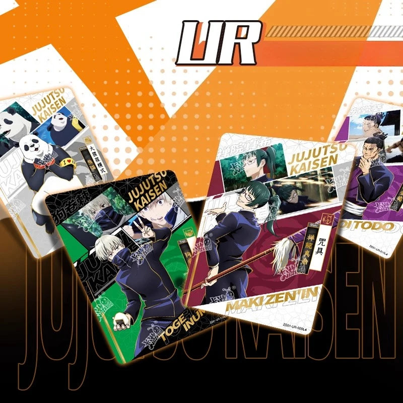 KAYOU Jujutsu Kaisen Card Higher Vocational Warlock Animation Theme Series Game Collection Card Toy et Gift pour la boîte d'origine