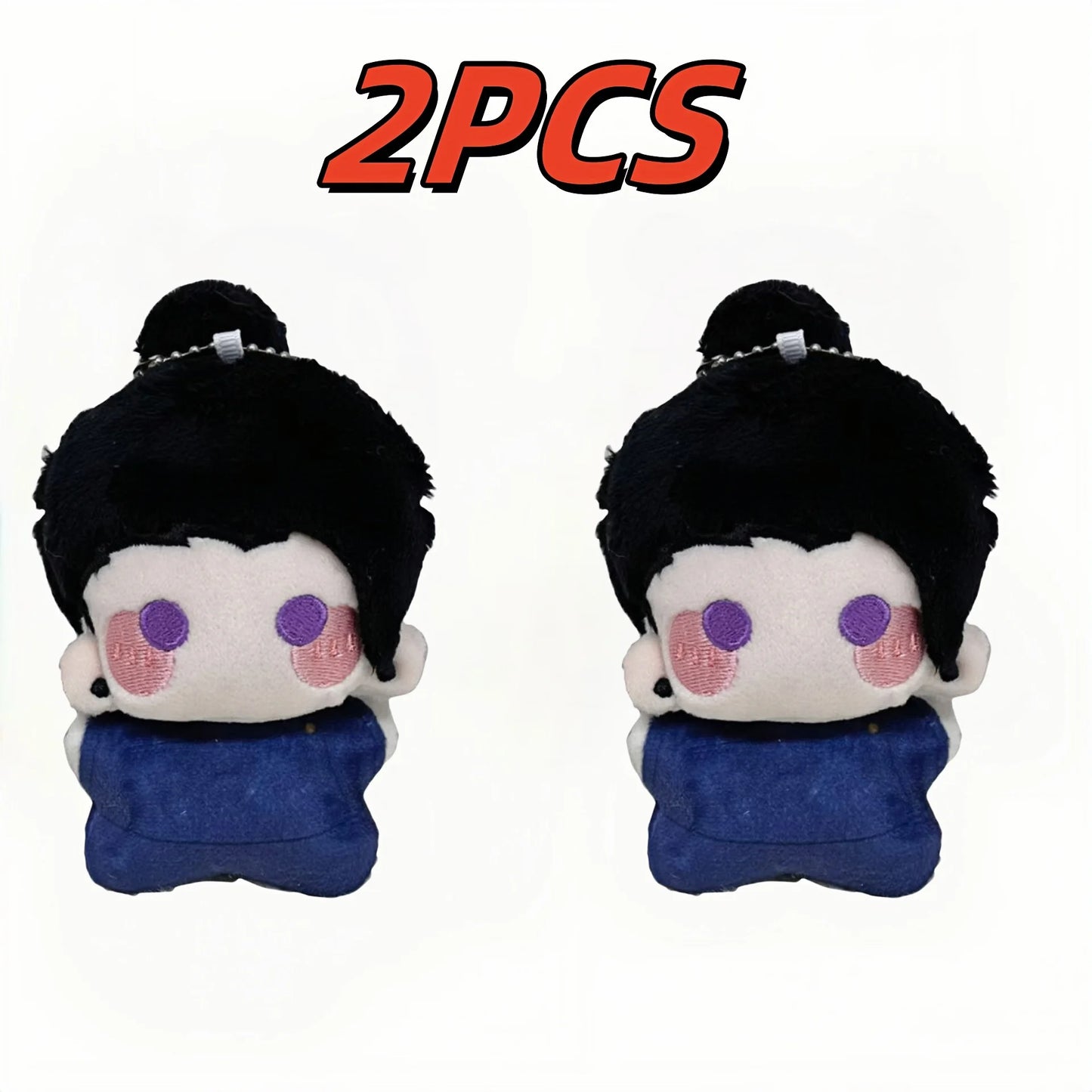 2025New Jujutsu Kaisen Keychain Plush Toys Anime Geto Suguru Satoru Gojos Doll Peluche Brinquedo Stuff Toys Fans Birthday Gifts - Jujutsu Kaisen Merch - Free Shipping Buy Now