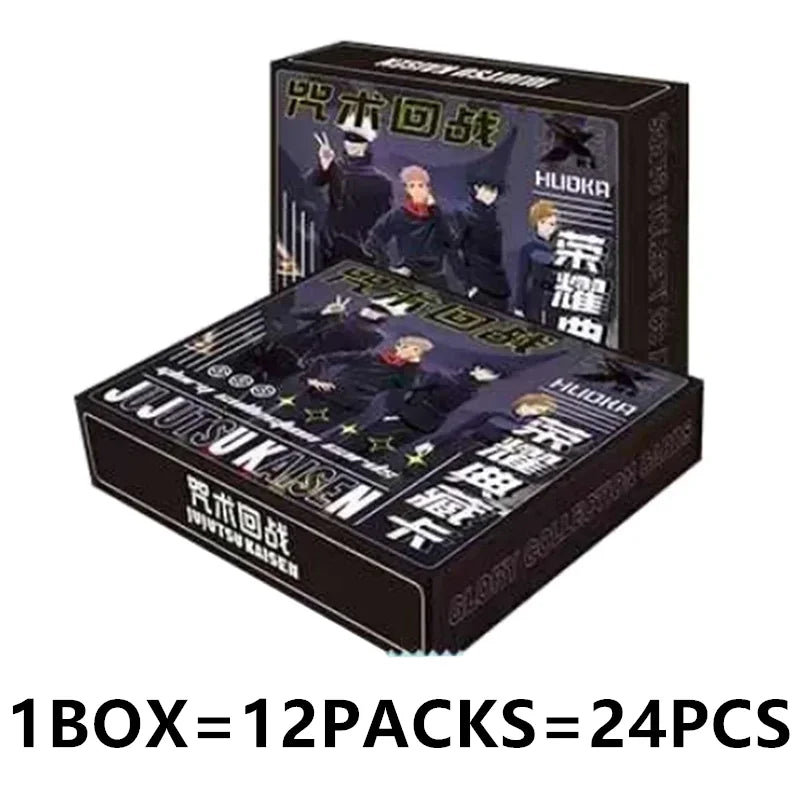 Genuine Jujutsu Kaisen Card Warlock Cards Gojo Satoru Fushiguro Megumi Itadori Yuji Cards Anime Peripheral Collection Cards Toy