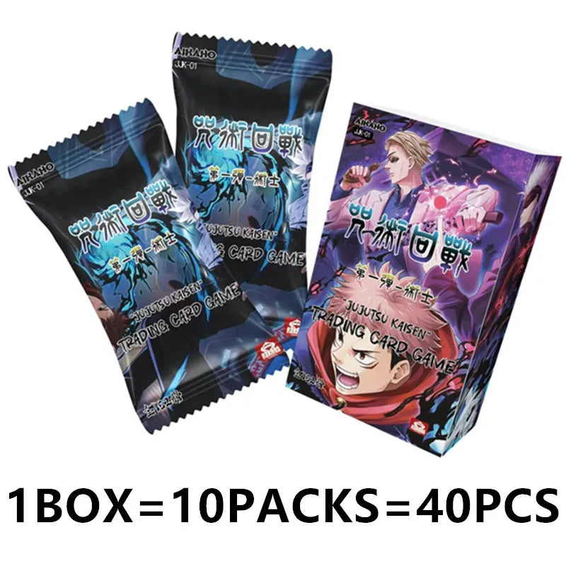 Jujutsu Kaisen Trading Cards Booster Box - Official Yuji Itadori Satoru Gojo Yuta Okkotsu Ryomen Sukuna Anime Collectible Cards