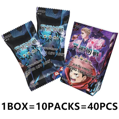 Jujutsu Kaisen Trading Cards Booster Box - Official Yuji Itadori Satoru Gojo Yuta Okkotsu Ryomen Sukuna Anime Collectible Cards