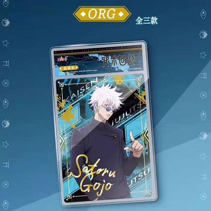 New In Original Box Jujutsu Kaisen Classic Character Signature Collection Card Gojo Satoru Anime Collection Card Card Toy Gift