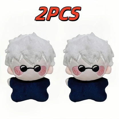 2025New Jujutsu Kaisen Keychain Plush Toys Anime Geto Suguru Satoru Gojos Doll Peluche Brinquedo Stuff Toys Fans Birthday Gifts - Jujutsu Kaisen Merch - Free Shipping Buy Now