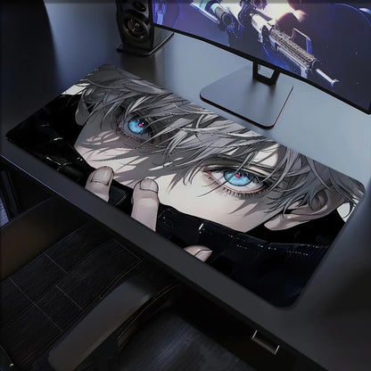 J-Jujutsu K-Kaisen Cool Mouse Pad Non-slip Thickened Large Writing Lockedge Office Student Gaming Cushion MousePad