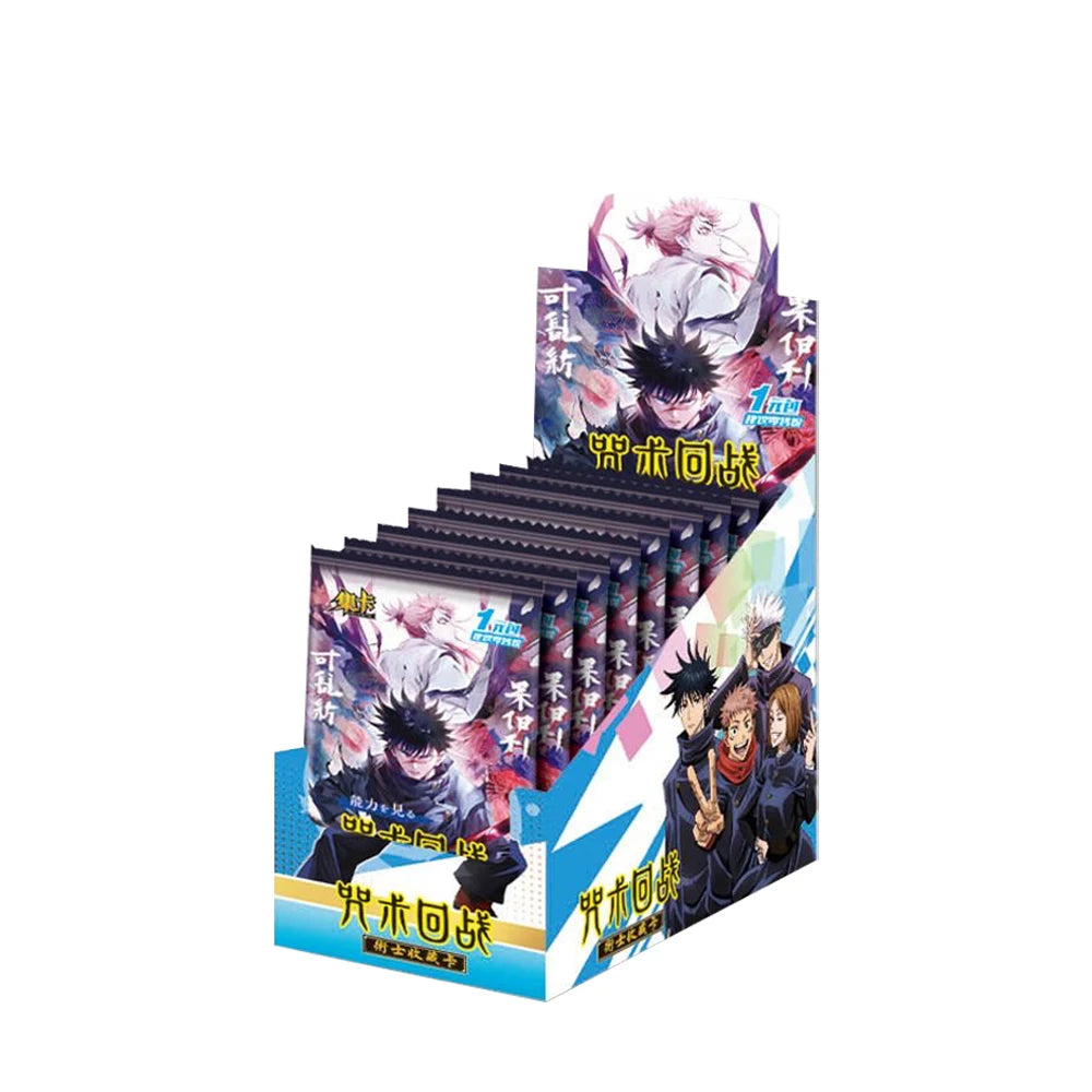 Vente en gros de la plus récente carte de collection Jujutsu Kaisen 1m01, boîte de booster d'anime japonais Doujin, jouets et loisirs pour enfants, cadeau
