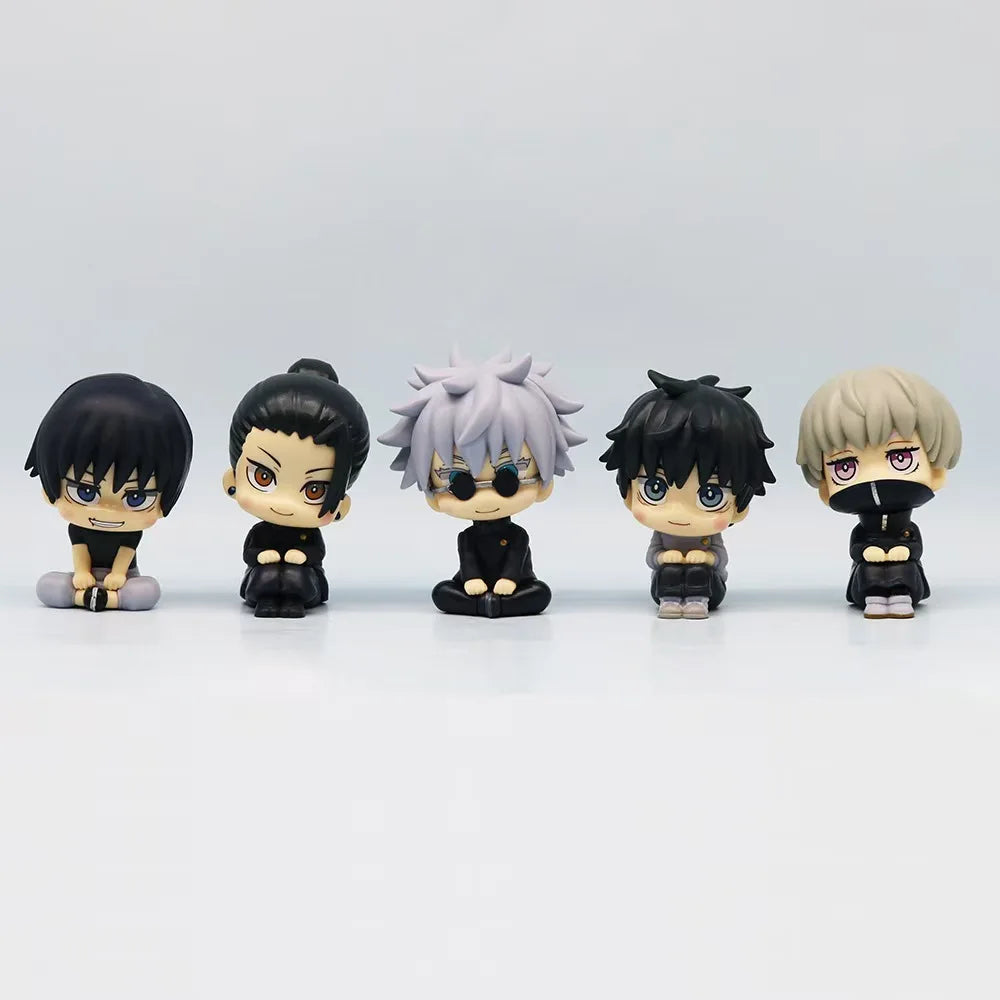 Jujutsu Kaisen Anime Figure Kawaii Geto Suguru PVC Model Fushiguro Figurine Cute Inumaki Gojo Satoru Okkotsu Yuta Brithday Gift - Jujutsu Kaisen Merch - Free Shipping Buy Now