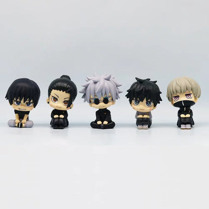 Jujutsu Kaisen Anime Figure Kawaii Geto Suguru PVC Model Fushiguro Figurine Cute Inumaki Gojo Satoru Okkotsu Yuta Brithday Gift - Jujutsu Kaisen Merch - Free Shipping Buy Now