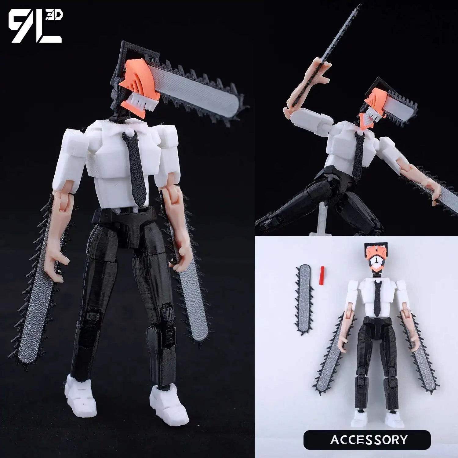 9L3D Printed Anime Naruto Jujutsu Kaisen One Piece Characters Lucky13 Dummy Action Figures Multi-Jointed T13 Mannequin Toys - Jujutsu Kaisen Merch - Free Shipping Buy Now