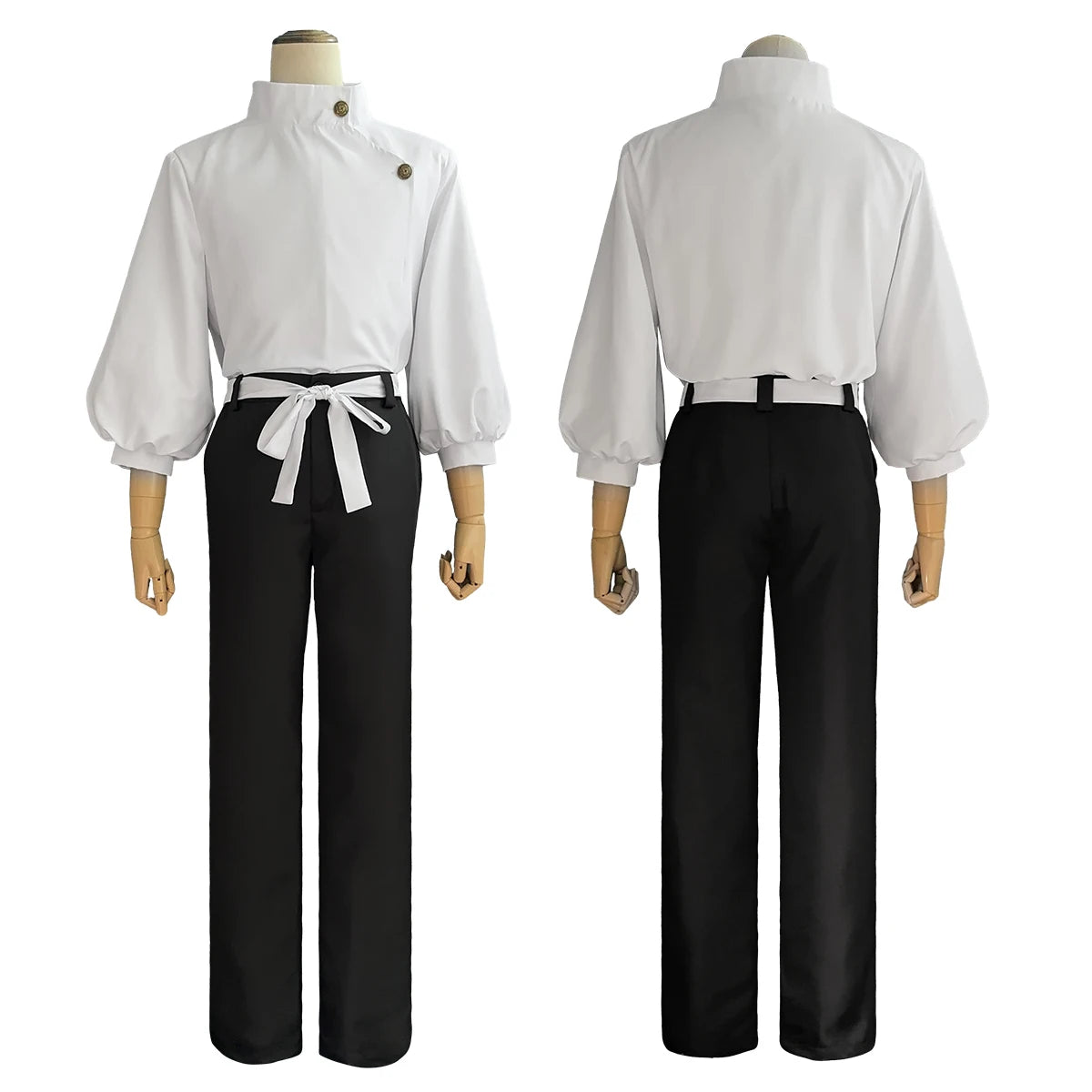 HOLOUN Jujutsu JJK Manga Anime Yuta Okkotsu Cosplay Costume Wig Jacket Black Pants Uniform Rose Net Synthetic Halloween - Jujutsu Kaisen Merch - Free Shipping Buy Now