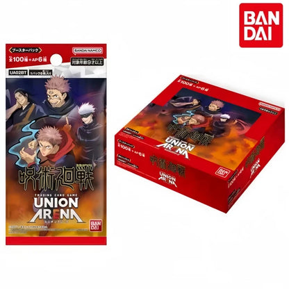 Genuine Japanese Jujutsu Kaisen Anime Bandai UA UNION ARENA Top Battle Trading Union Arena card game Children's Collections Toys