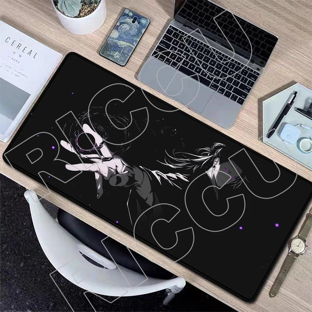 XXL J-Jujutsu Kaisen Gojo Satoru Mouse Pad Carpet Cartoon Anime Gaming Mousepad Non-Slip Rubber Desk Mat Computer Laptop Office