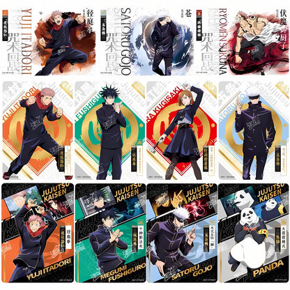 KAYOU Genuine Jujutsu Kaisen Card Warlock Advanced Chapter Polaroid Love and Curse Gojo Satoru Anime BP Collection Cards Toys