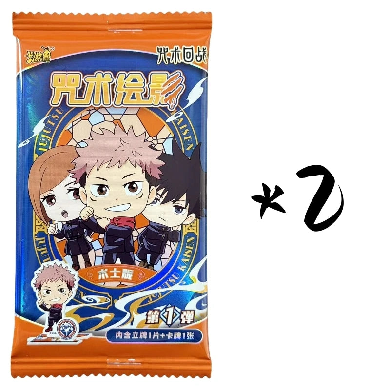 KAYOU Genuine Classic Anime Jujutsu Kaisen Ryomen Sukuna Itadori Yuji Gojo Satoru Character Collection Hobby Card Children Gift