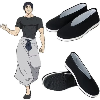 Game Jujutsu Kaisen Toji Fushiguro Cosplay Shoes For Men Women kung fu shoes Halloween Carnival Role play Shoes Accessories - Jujutsu Kaisen Merch - Free Shipping Buy Now