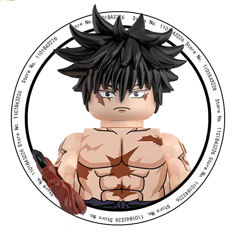 WM6200 Jujutsu Kaisen Building Blocks Itadori Yuji Gojo Satoru Ryomen Mini Action Figure Accessories Christmas Gift for Kids - Jujutsu Kaisen Merch - Free Shipping Buy Now