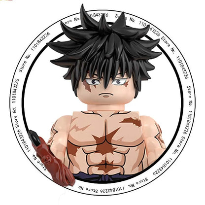 WM6200 Jujutsu Kaisen Building Blocks Itadori Yuji Gojo Satoru Ryomen Mini Action Figure Accessories Christmas Gift for Kids - Jujutsu Kaisen Merch - Free Shipping Buy Now