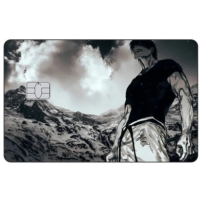 Jujutsu Kaisen Credit Card Skin Sticker Gojo Satoru Stickers for VISA JCB Mastercard and Other IC Bank Card Decoration Protect