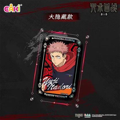 Jujutsu Battle Gojo Shoko Suguru Nobara Classic Anime Collection Card Popular Characters Transparent Card Series Family Toys
