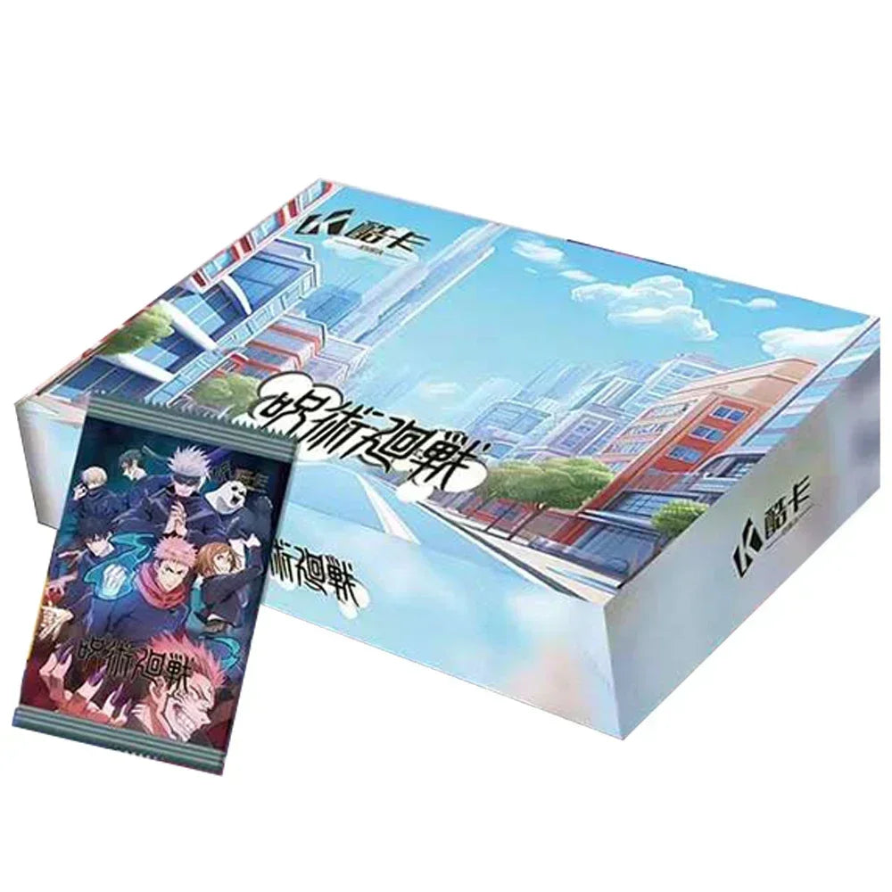 KAYOU Jujutsu Kaisen carte chapitre avancé Gojo Satoru Fushiguro Megumi Itadori Yuji Warlock carte de Collection jouet cadeau
