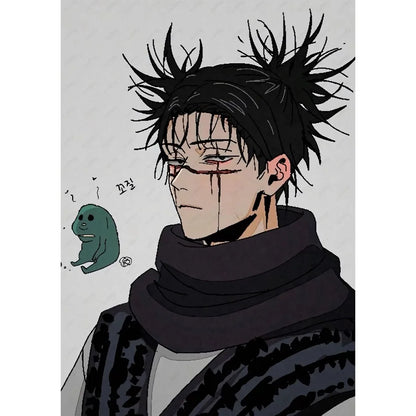 Japan Choso Jujutsu Kaisen Anime Poster Sticky Wall Art Printing Waterproof Home Living Bed Room Bar Aesthetic Decor