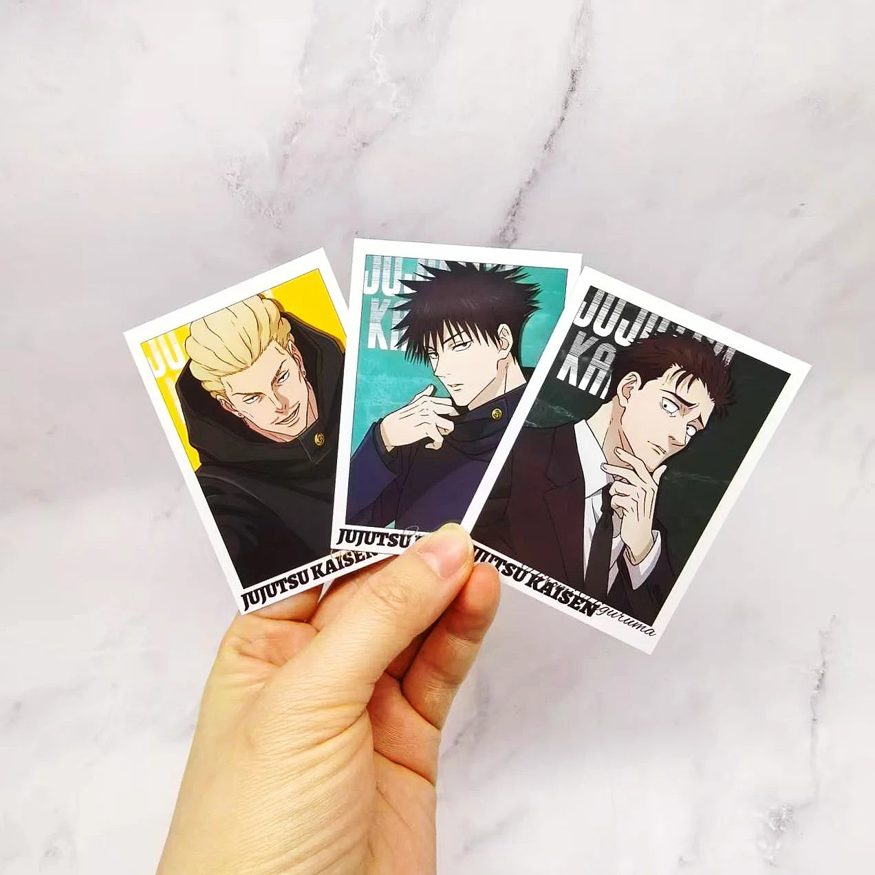 10pcs Anime Jujutsu Kaisen Photo Card Yuji Itadori Yuta Okkotsu Kinji Hakari Hiromi Higuruma Zenin Naoya DIY Postcard Bookmark
