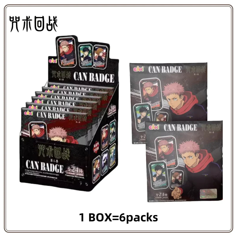 In-stock New Jujutsu Kaisen Card Polaroid Acrylic Photo Card Gojo Satoru Geto Fushiguro Shinobu Anime Collection Card Toy Gift
