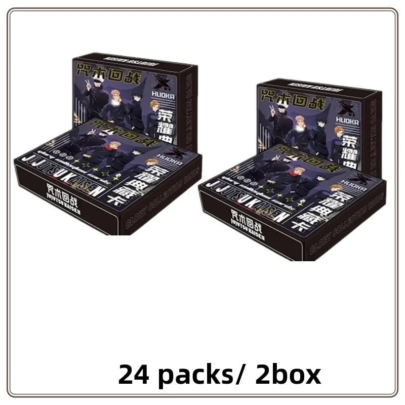 Original Jujutsu Kaisen Ryomen Sukuna Card Itadori Yuji Fushiguro Megumi Satoru Gojo Collectible Anime Cards Children Toy Gifts