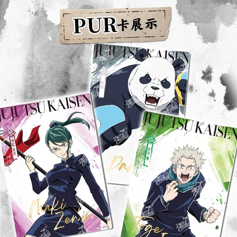Kayou Jujutsu Kaisen Series Collectible Cards Whole Box Gojo Satoru Figures Anime Collection Badges Trendy Toy For Fans Gift
